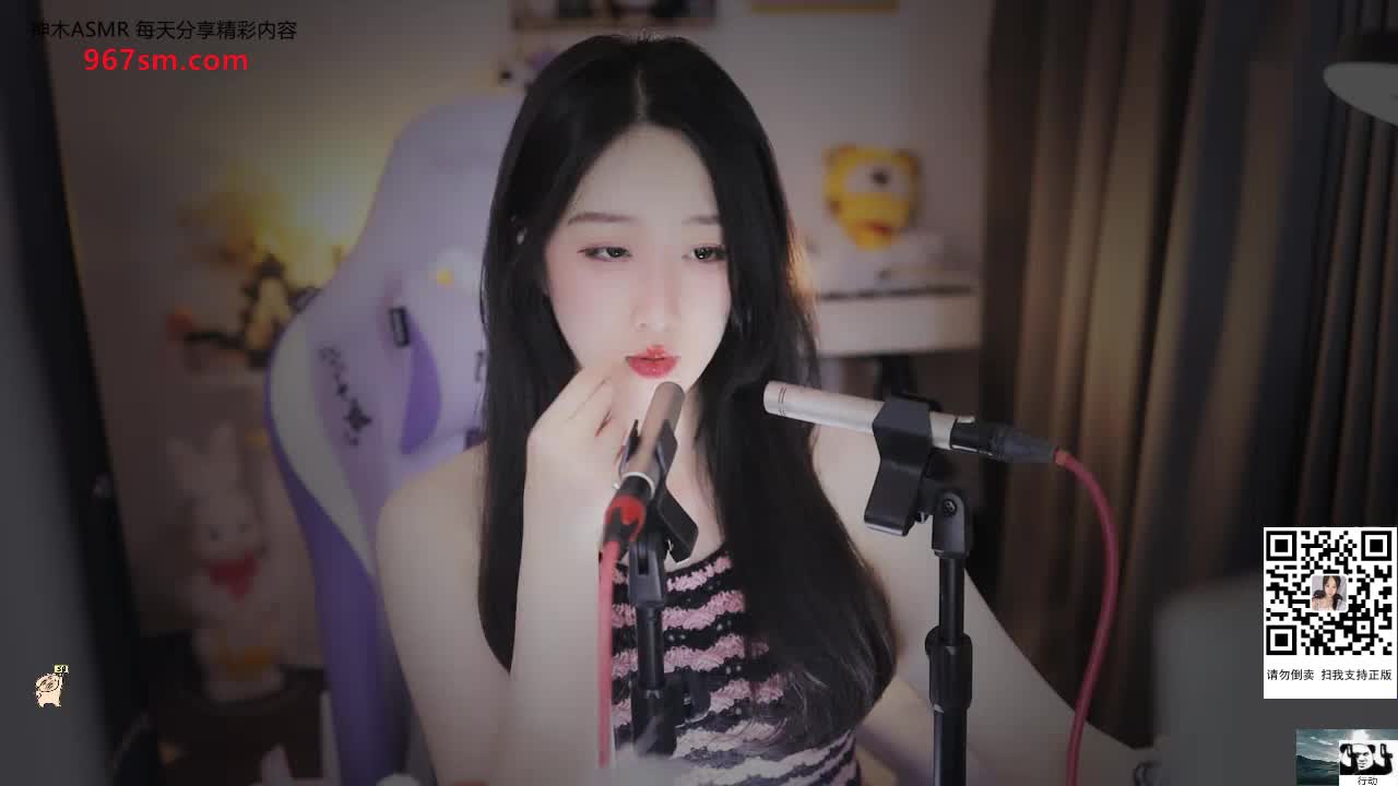 #绮夏 小蛇挑逗麦克风