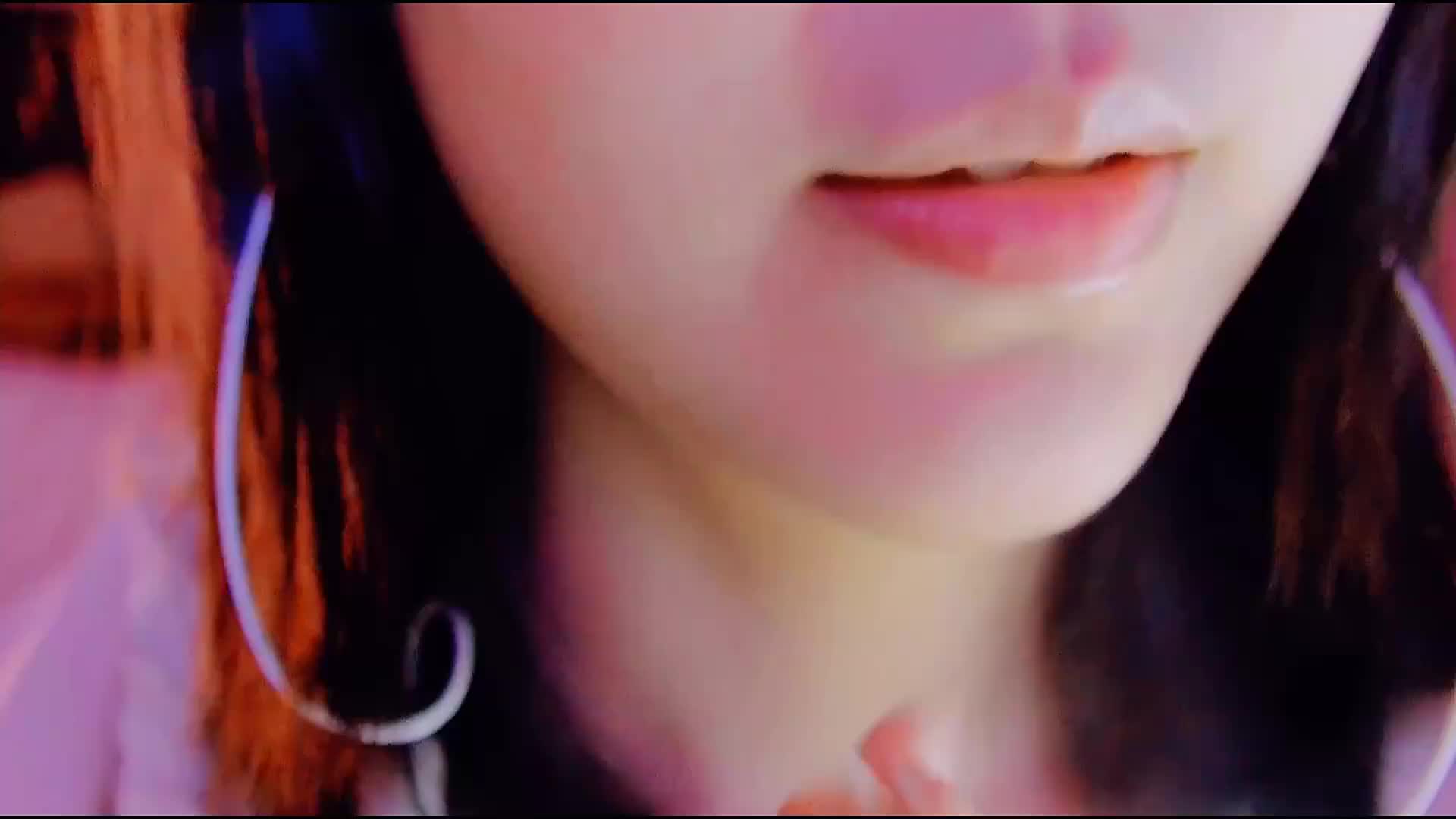 #渔亦声👅超近距离第一视角舌忝屏