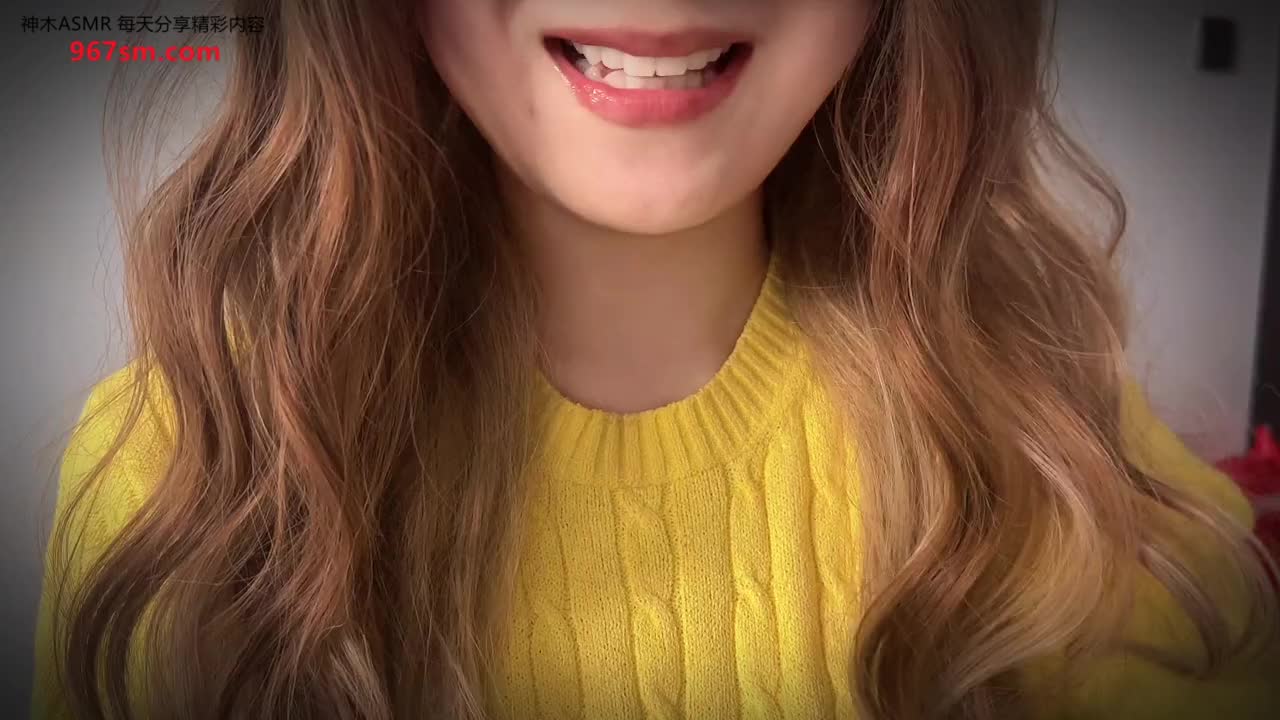#小灿助眠 1.1姐姐教学舔屏
