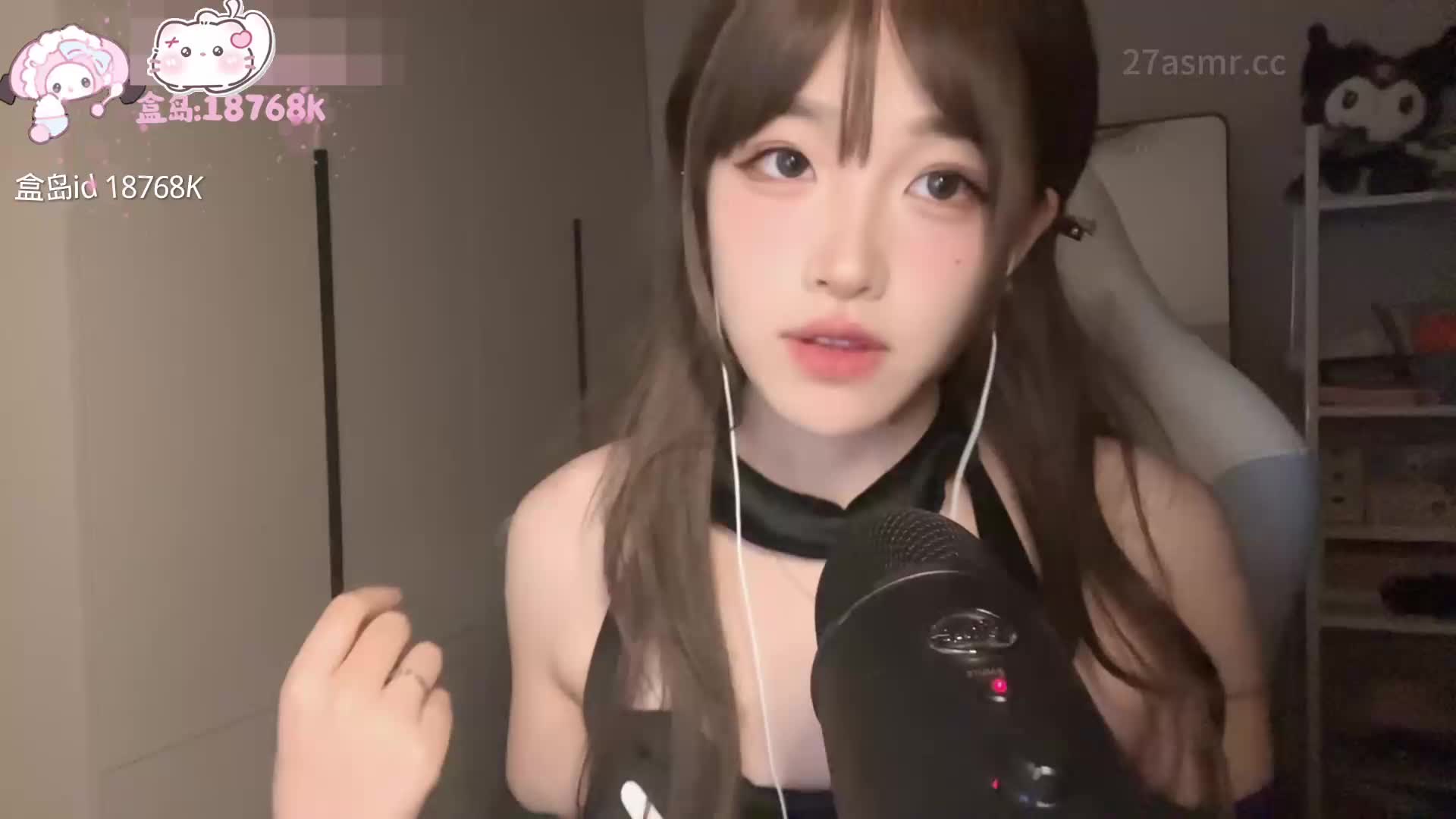 #璐璐助眠 辱骂+戳眼