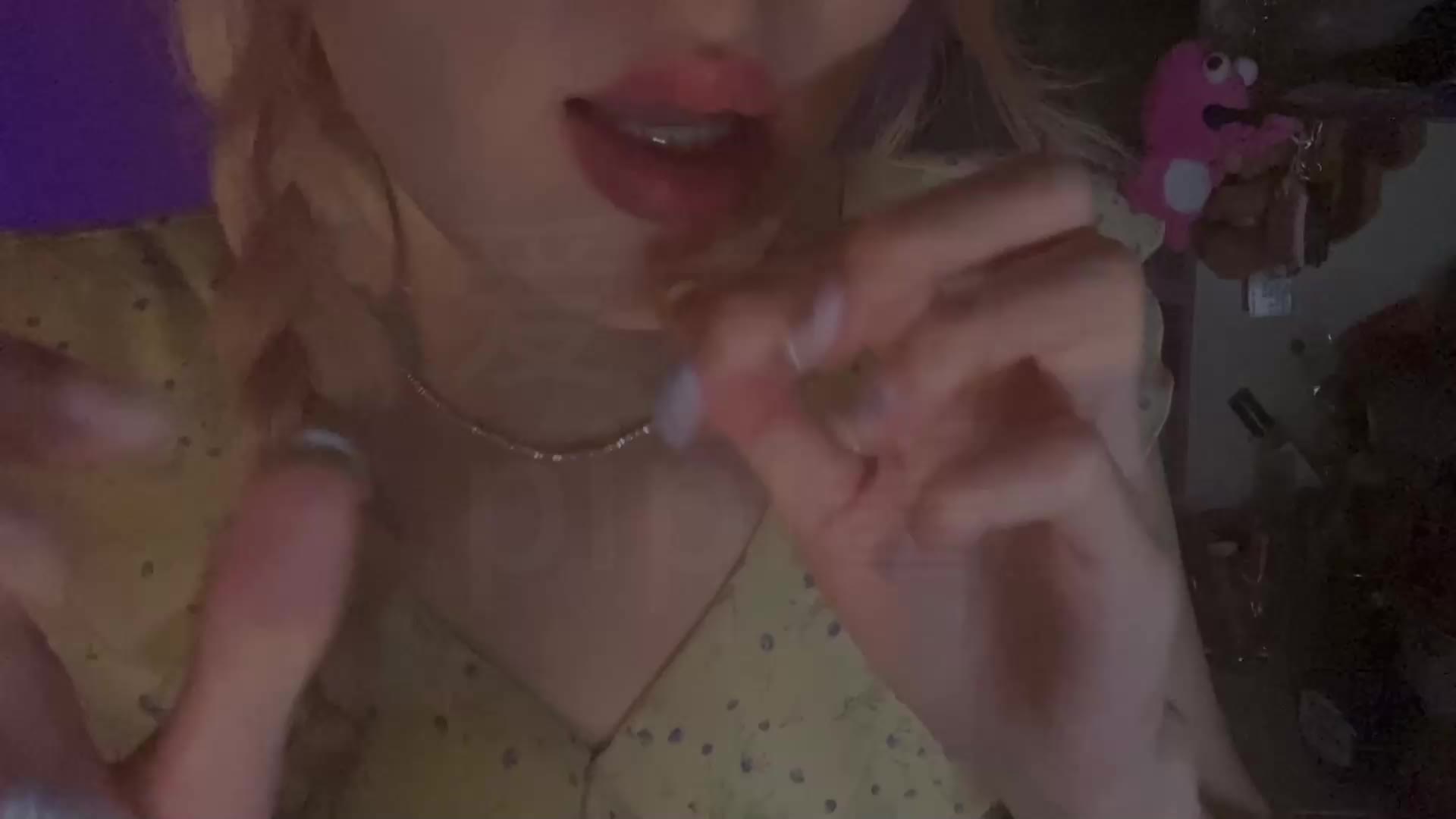 #pipi酱睡不醒 舌部触发音💦